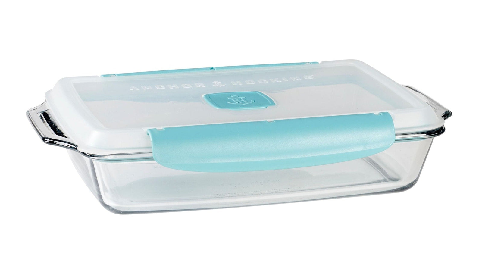Rectangular Glass Bakeware Container with TrueLock Vented Locking Lid, 3-qt J7A3 - product image 1