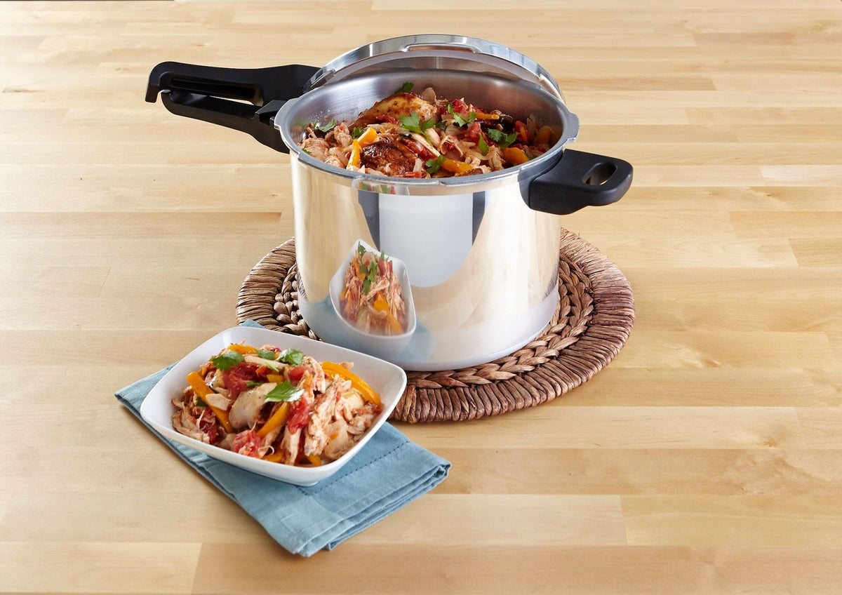 Stovetop Pressure Cooker, Aluminum, 7-qt W1M5 - product image 6