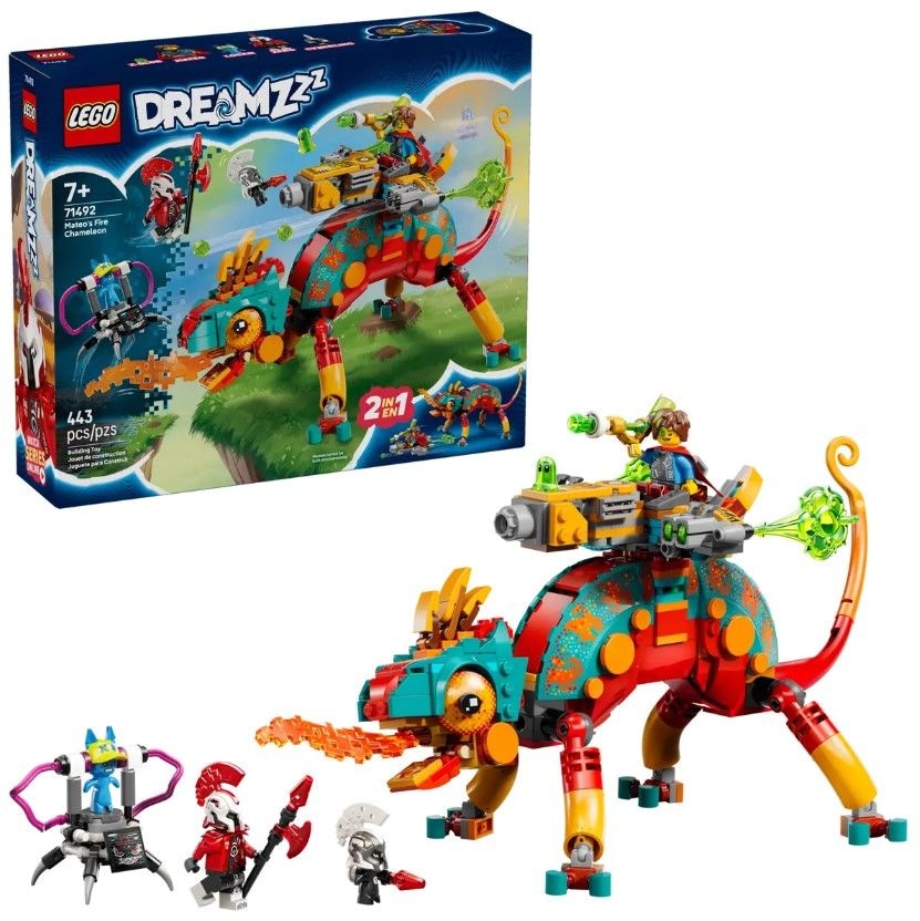 DREAMZzz Mateo's Fire Chameleon - 71492, 443-pcs, Ages 7+ W8C1 - product image 1