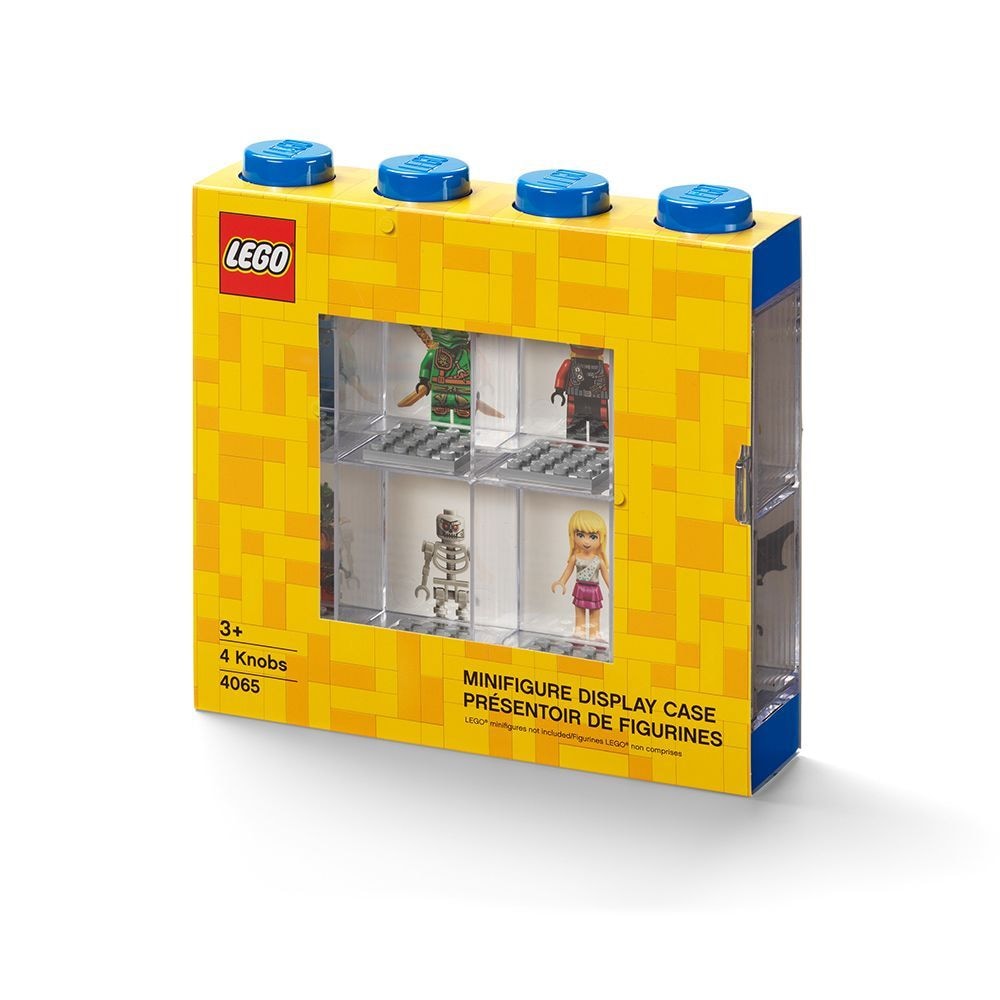 Minifigure Display Case for Up to 8 Figures, Red Z4F0 - product image 1