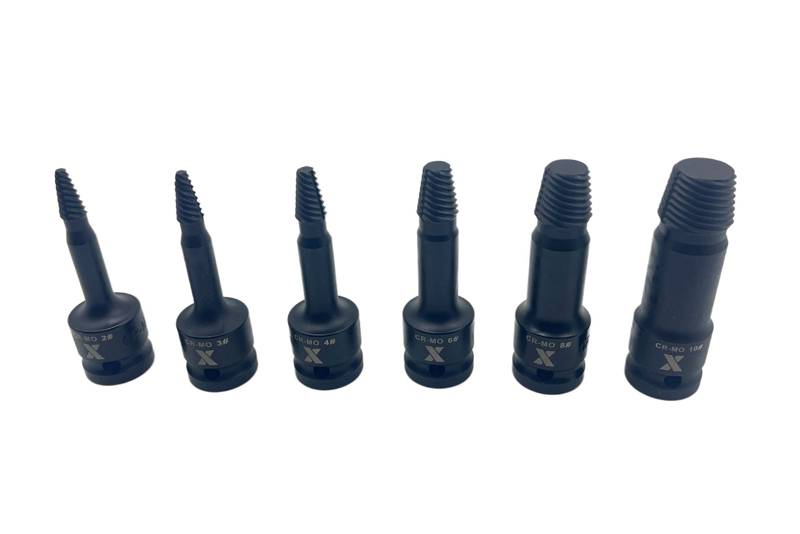 6 Piece 1/2" Drive Impact Screw Extractor Rail Z0D7 - product image 5