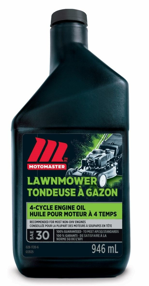 4-Stroke Lawnmower Engine Oil SAE 30, 946-mL X0V2 - product image 1