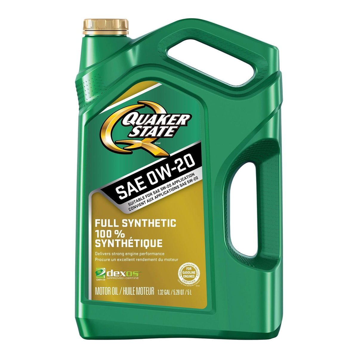 State Full Synthetic 0W20 Engine/Motor Oil, 5-L Z5R1 - product image 1