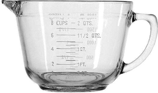 Glass Batter Bowl, 2-qt U0G0 - product image 1