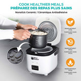 Ceramic Nonstick Rice Cooker, White, 1-qt H4H1 - product image 6