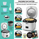 Nonstick Rice Cooker Robot, Large, 2-L Capacity R1Y8 - product image 5