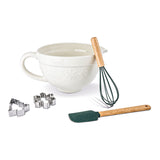 Home Snowflake Baking Set with Bamboo Handles, 5-pc D2X1 - product image 1