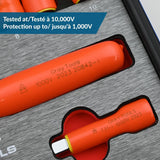 Tools 42T Reversible Ratchet, 1000V Insulated, 3/8-in B5B2 - product image 4