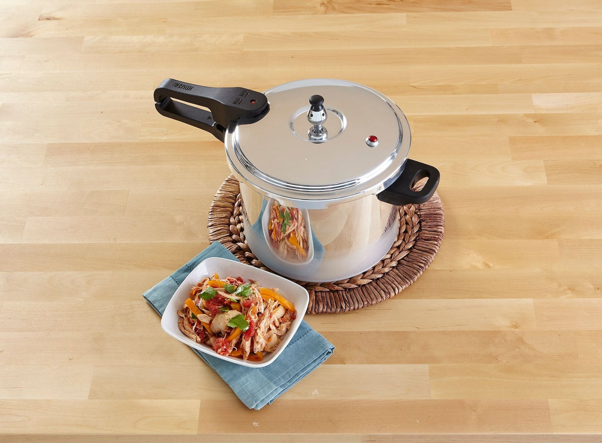 Stovetop Pressure Cooker, Aluminum, 7-qt W1M5 - product image 8
