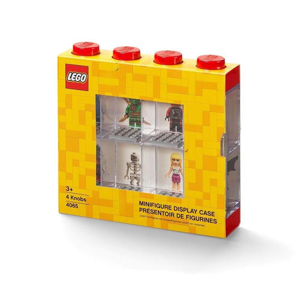Minifigure 8-Figure Blue Display Case for Ages 5+ H6T7 - product image 1