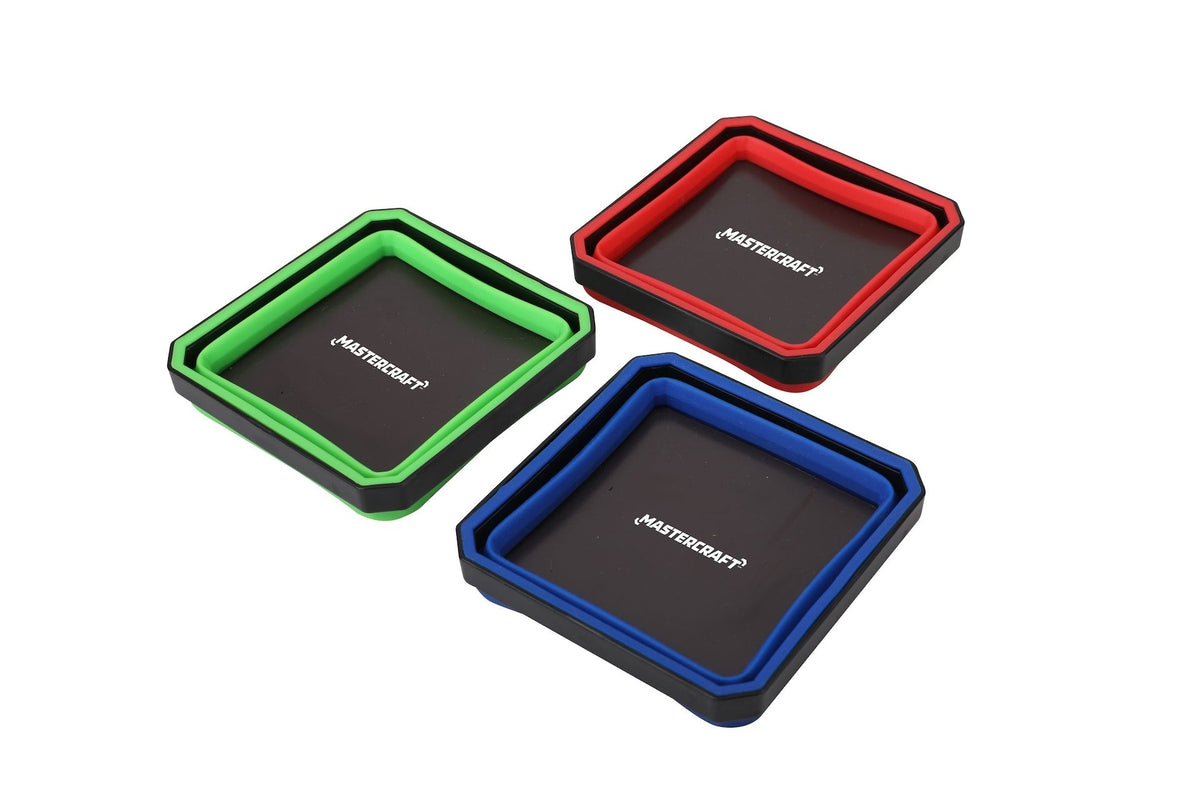 3 Piece Collapsible Magnetic Parts Tray R7H1 - product image 3
