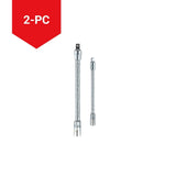 Flexible Extension Bar Set, 2-Pc, 1/4" & 3/8" Drive Q6X9 - product image 3