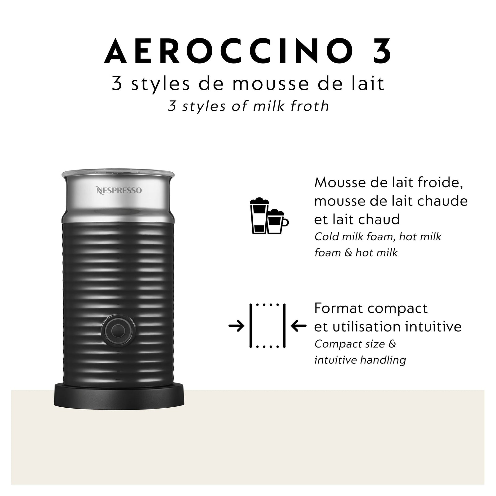 Aeroccino 3 One-Touch Milk Frother, 240mL C8C6 - product image 5