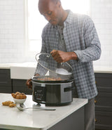 Digital Programmable Slow Cooker, Black Stainless Steel, 6qt G9Q6 - product image 7