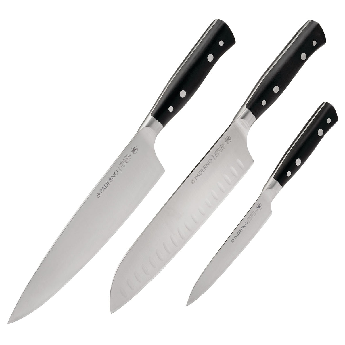 Montgomery Stainless Steel Multi-Purpose Knife Set, 3-pc Q2O8 - product image 1