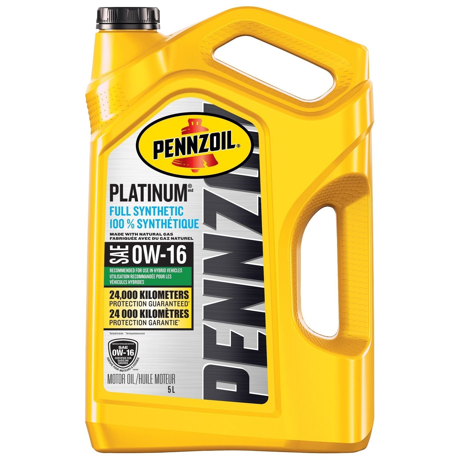 Platinum 0W16 Synthetic Engine Oil, 5-L J0P6 - product image 1