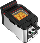 Odorless Deep Fryer, Stainless Steel, 3.5-L N7D2 - product image 3